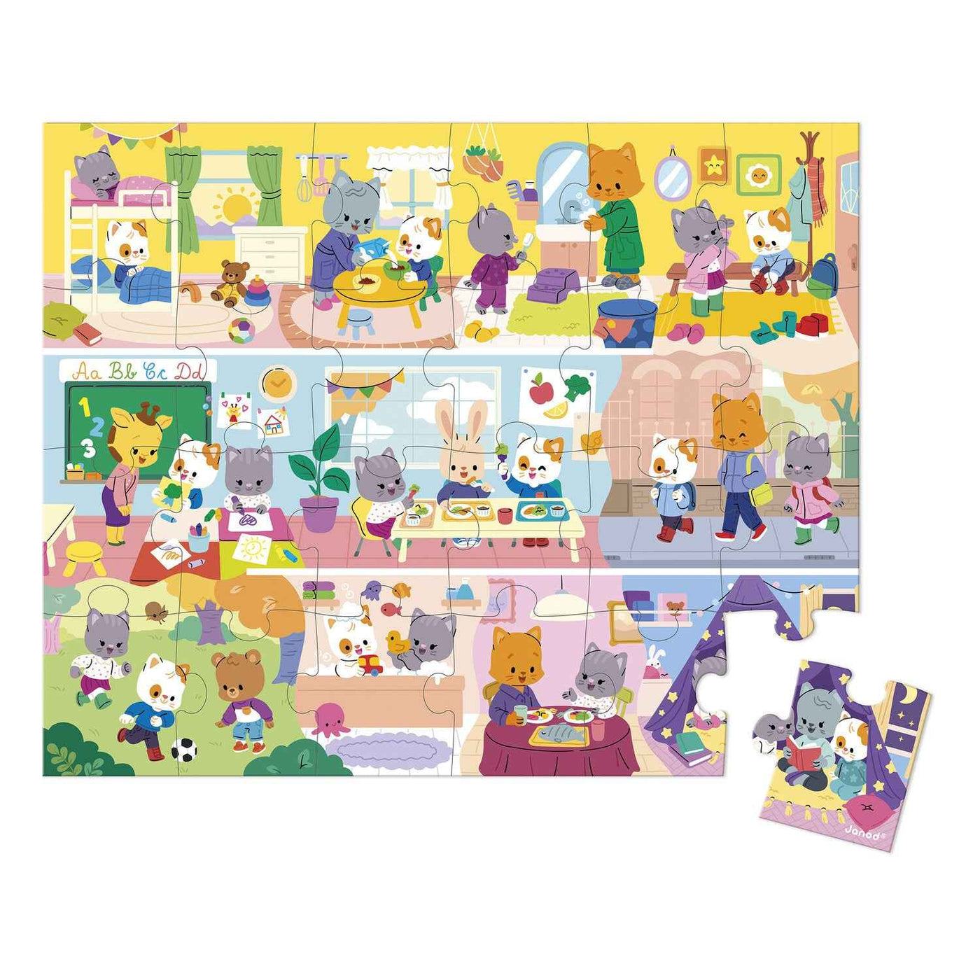 Janod | Puzzel De Rituelen 24 Stukjes