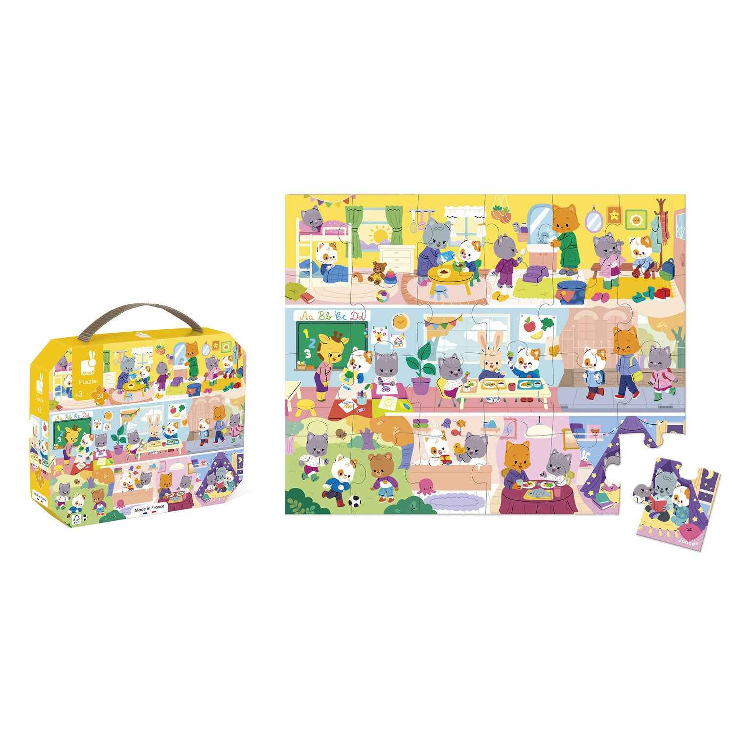 Janod | Puzzel De Rituelen 24 Stukjes