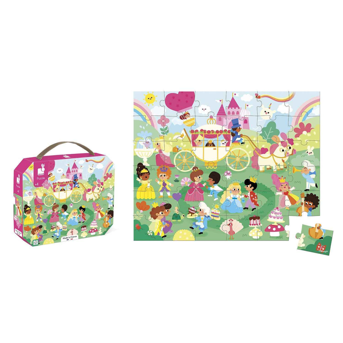 Janod | The Princesses 36-Piece Puzzle