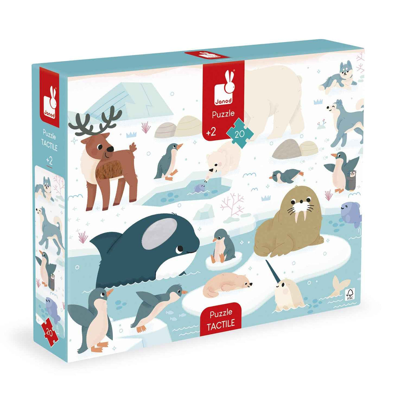 Janod | Touchscreen Polar Puzzle Poland