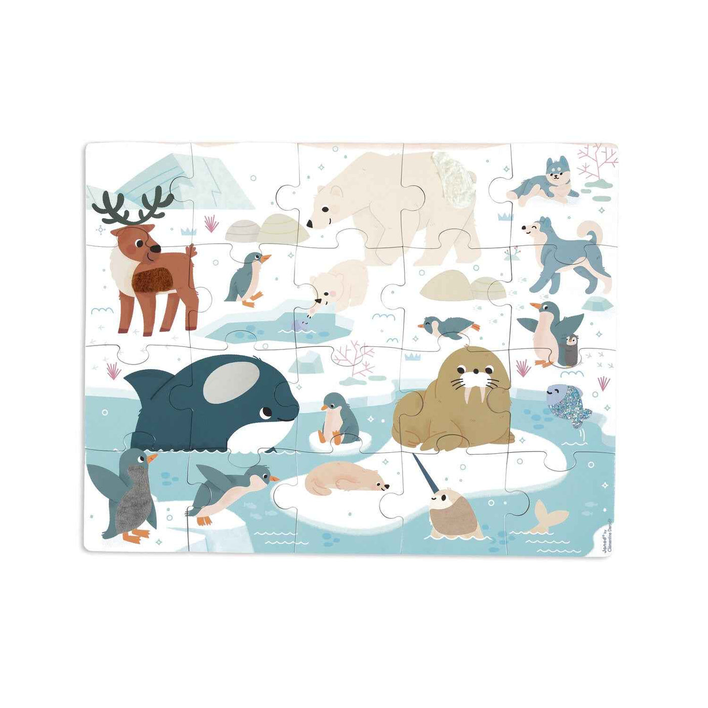 Janod | Touchscreen Polar Puzzle Poland