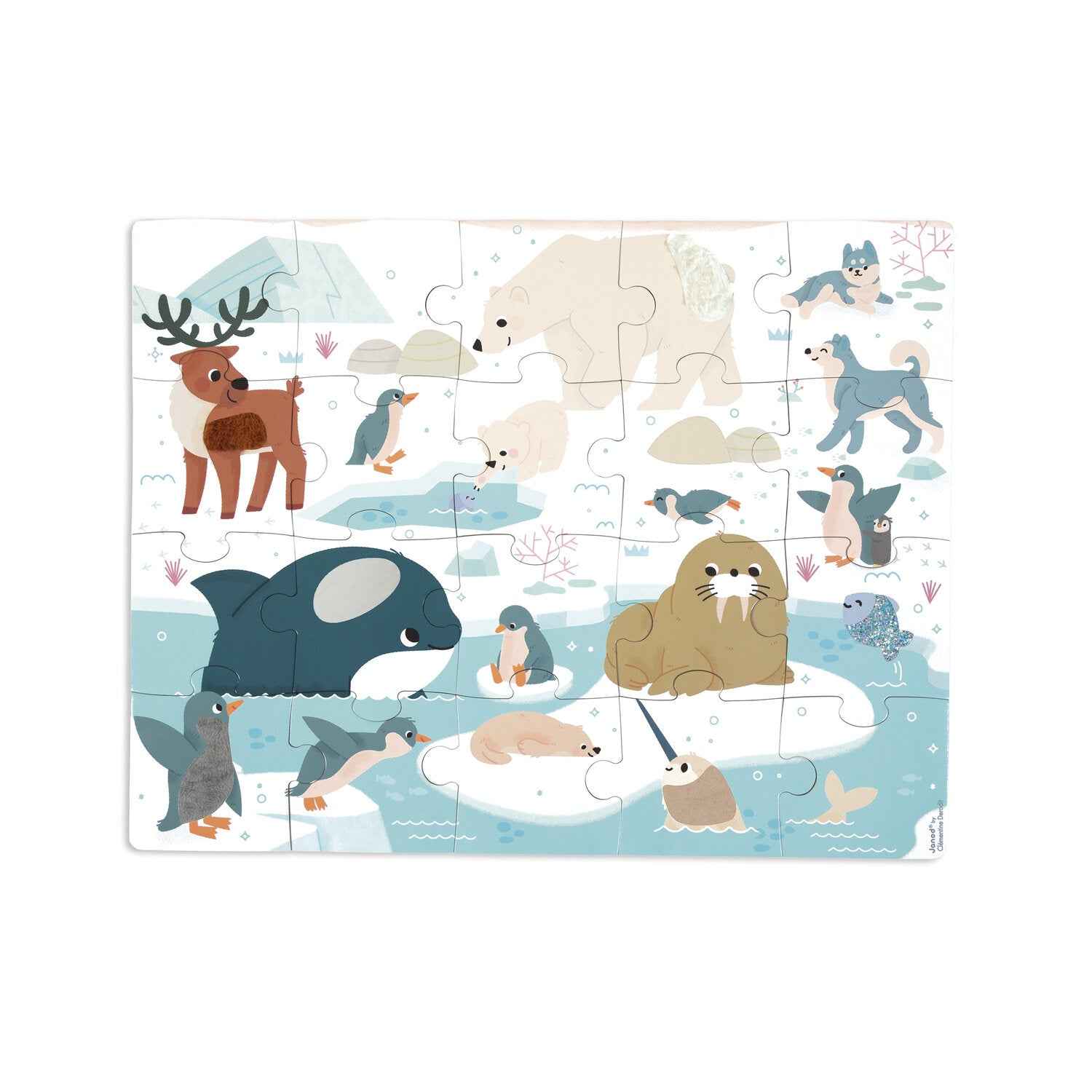 Janod | Touchscreen Polar Puzzle Poland