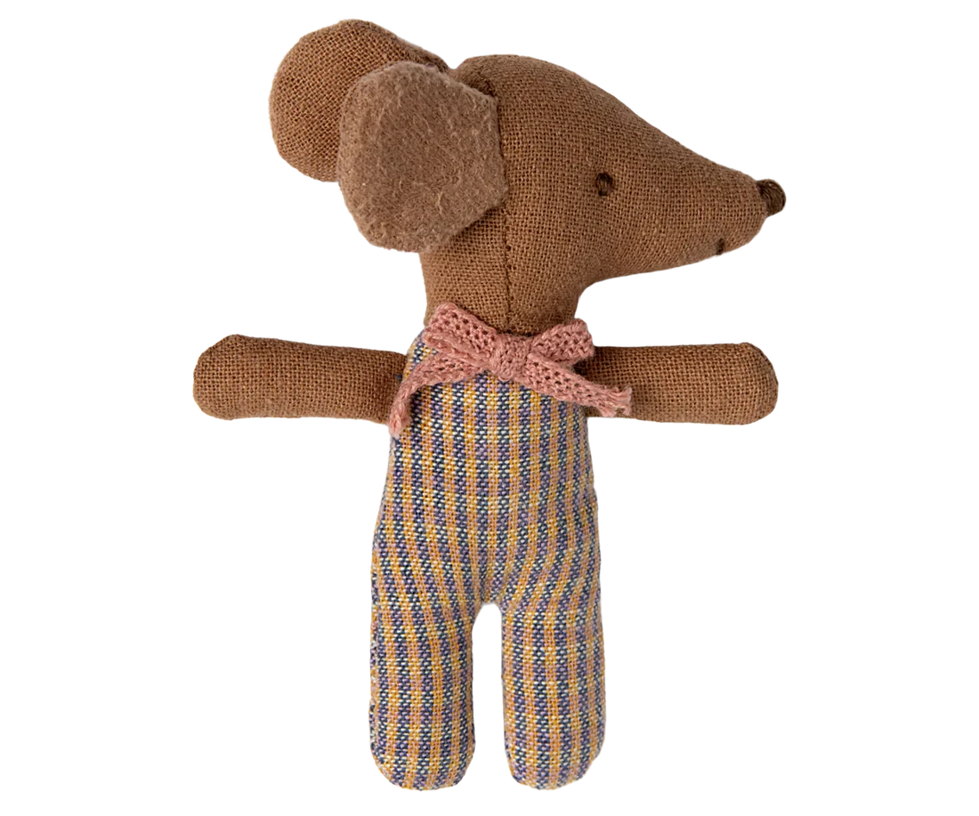 Maileg | Sleepy Wakey Babymuis In Luciferdoosje - Rose