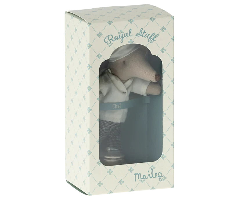 Maileg | Chef Mouse Met Soeppot En Lepel