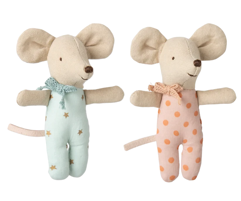 Maileg | Twins, Baby Mice in Matchbox
