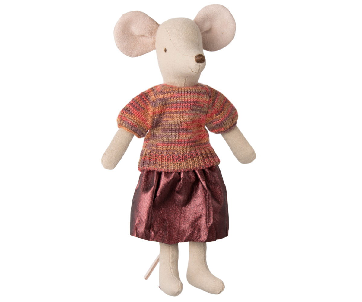 Maileg | skirt and knitted blouse mum mouse