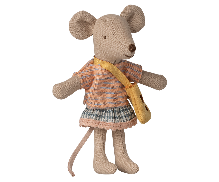 Maileg | Kleine Zus Muis Met Tas