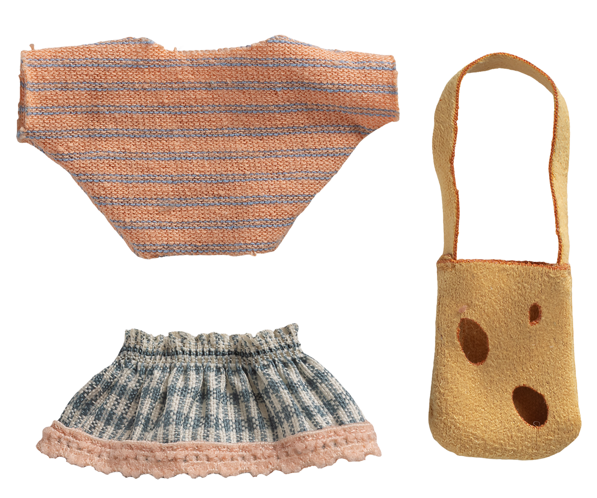 Maileg | Kleding En Tas Kleine Zus Muis