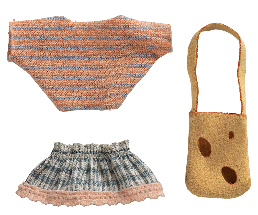Maileg | Kleding En Tas Kleine Zus Muis