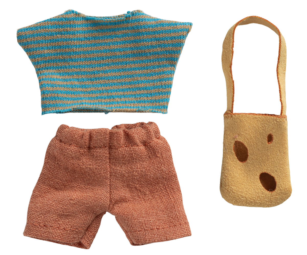 Maileg | Kleding En Tas Kleine Broertje Muis