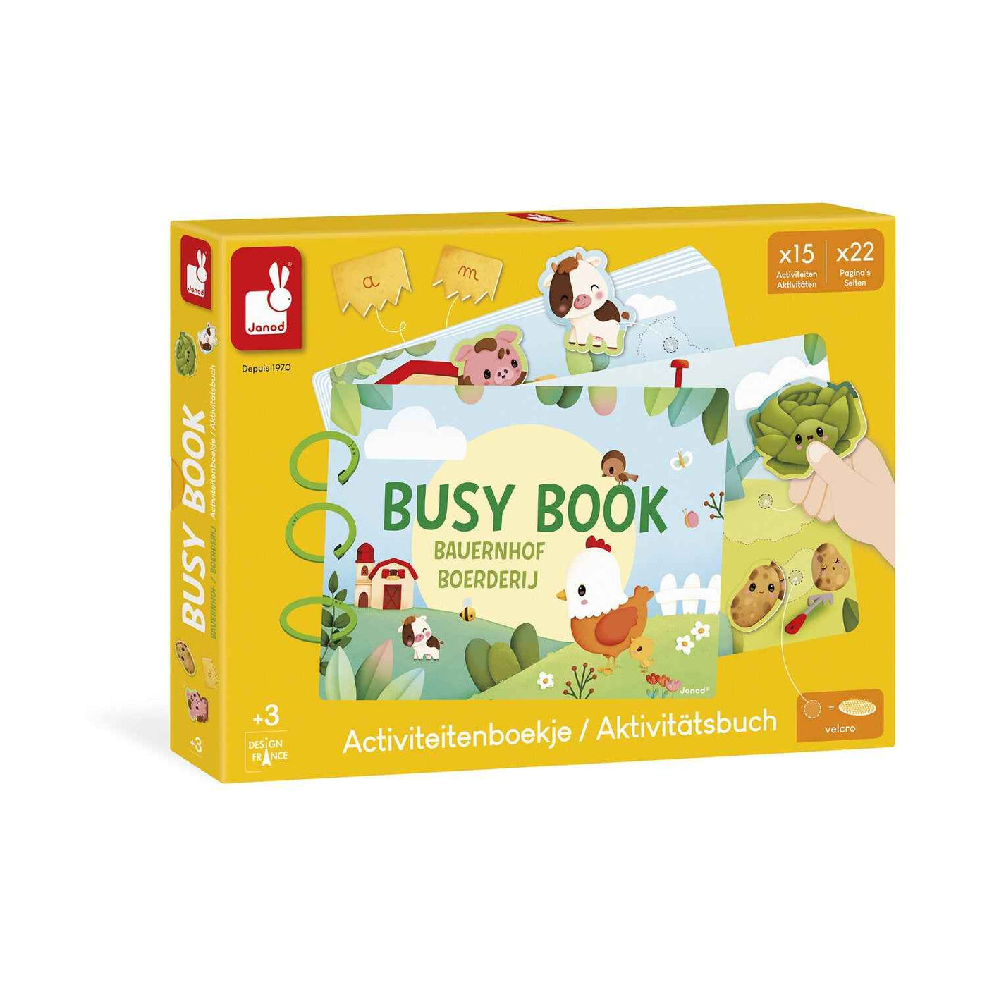 Janod | Farm Busy Activity Book