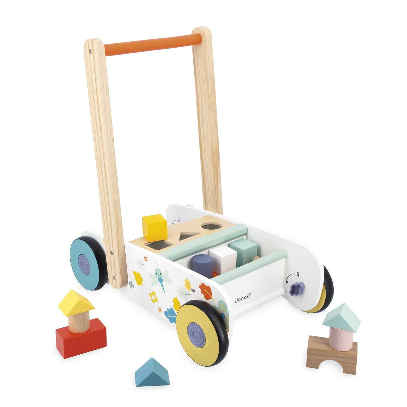 Janod | Pure - Blokken Wagen