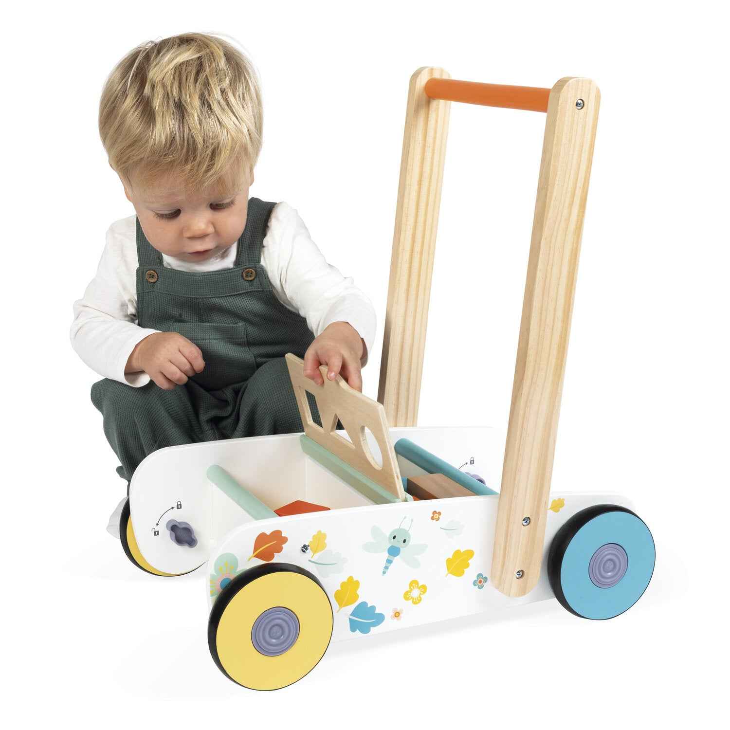 Janod | Pure - Blokken Wagen