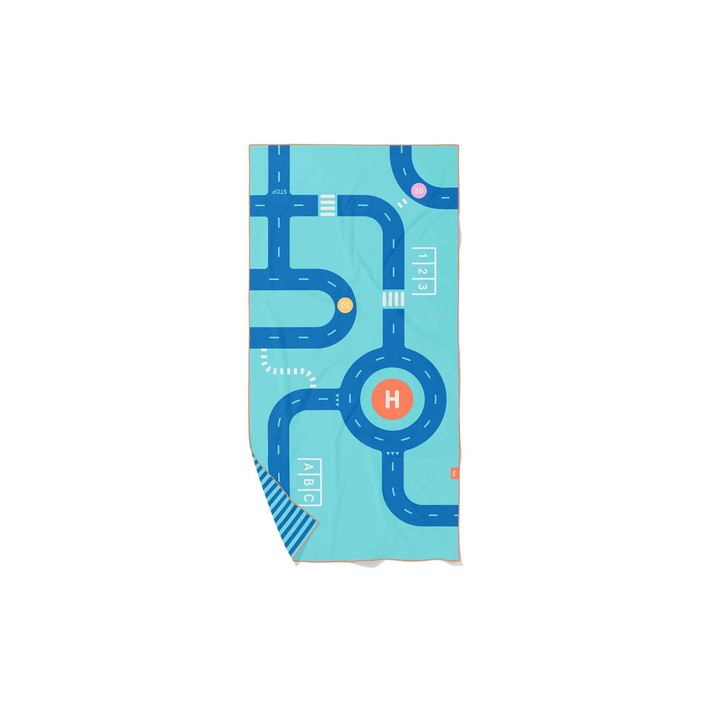 Quut | Speelhanddoek M - Road