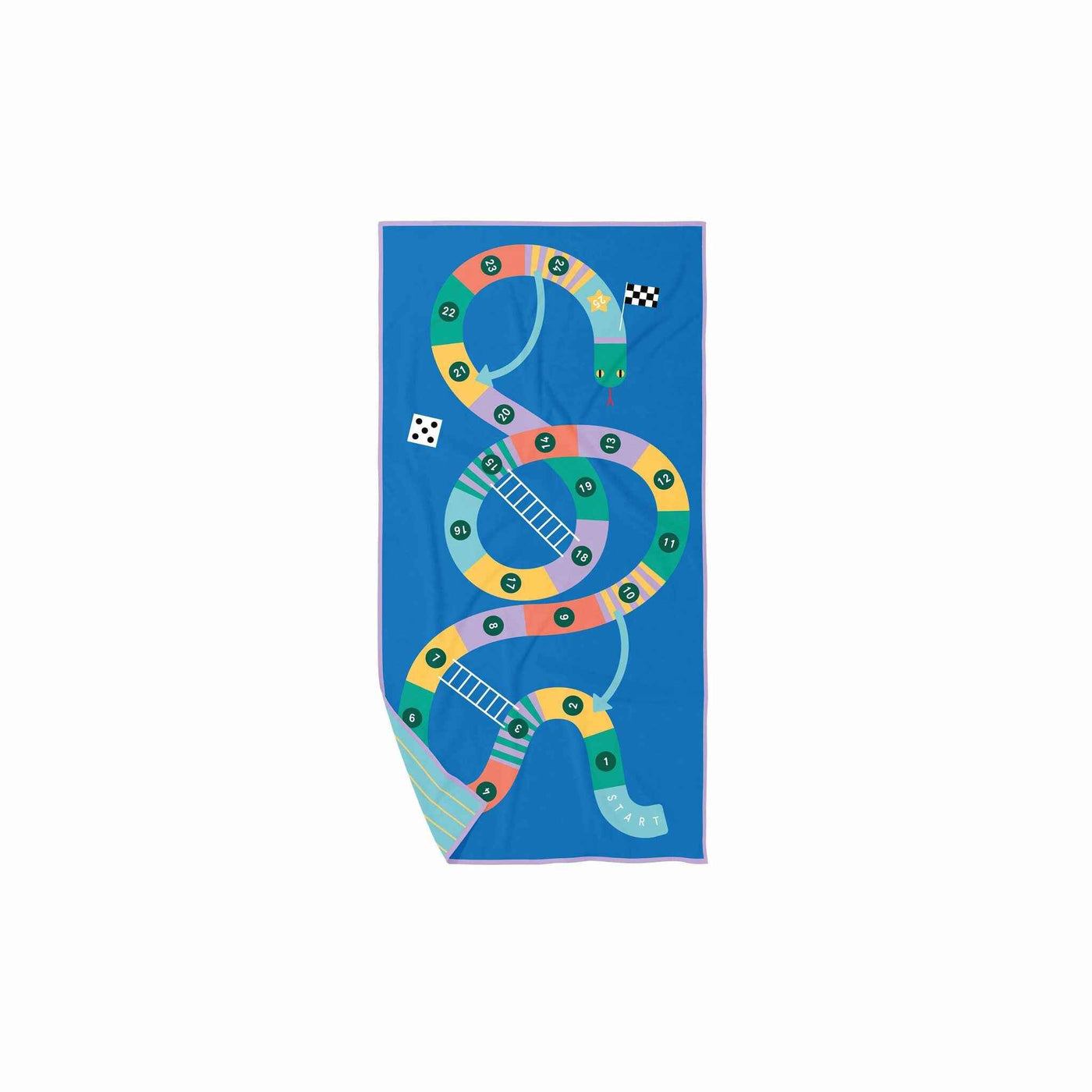 Quut | Speelhanddoek M - Snakes & Ladders