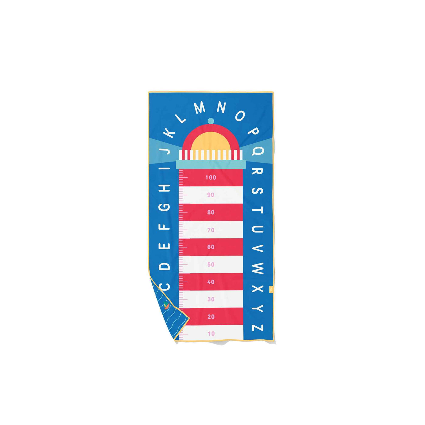 Quut | Play Towel M (140 x 70cm) Lighthouse Blue