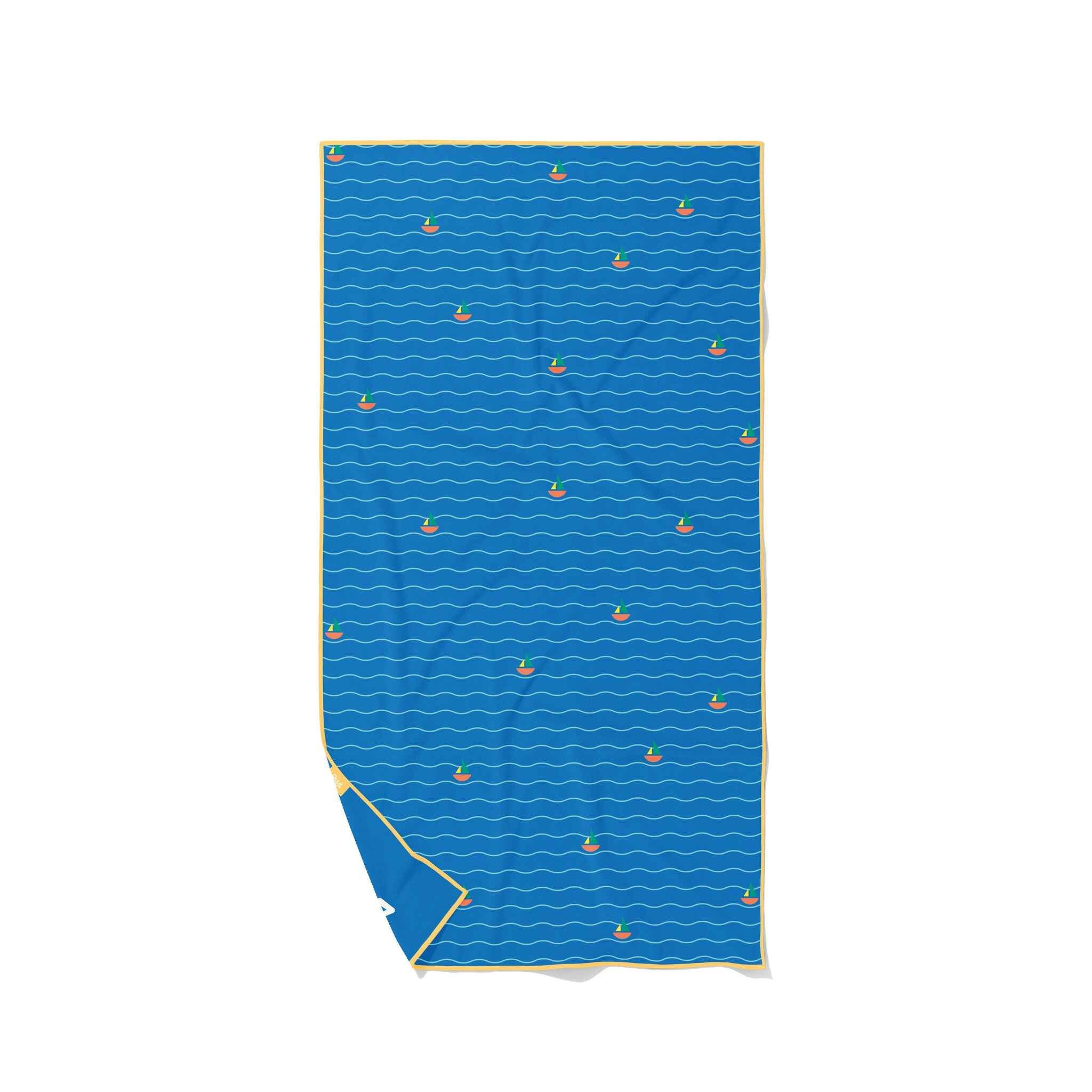 Quut | Speelhanddoek L (180 x 100cm) Lighthouse Blue