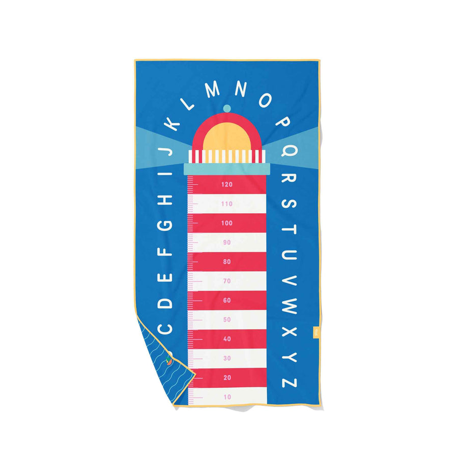 Quut | Play Towel L (180 x 100cm) Lighthouse Blue