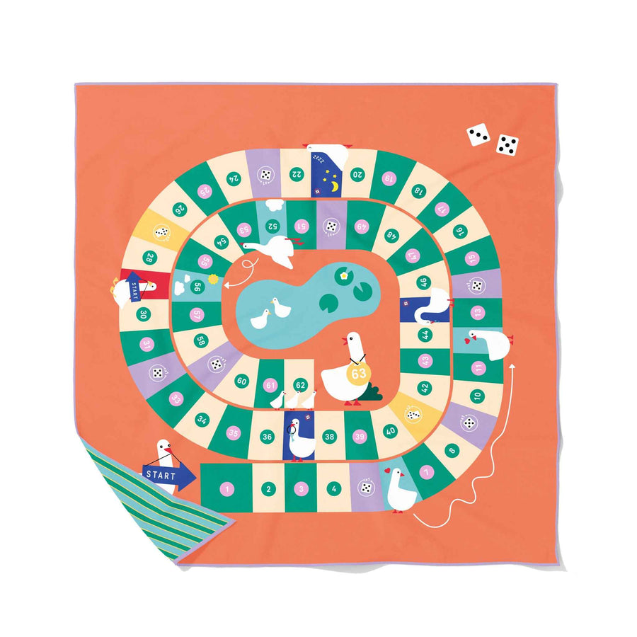 Quut |  Speelhanddoek XL (180 x 180cm) Game Of The Goose