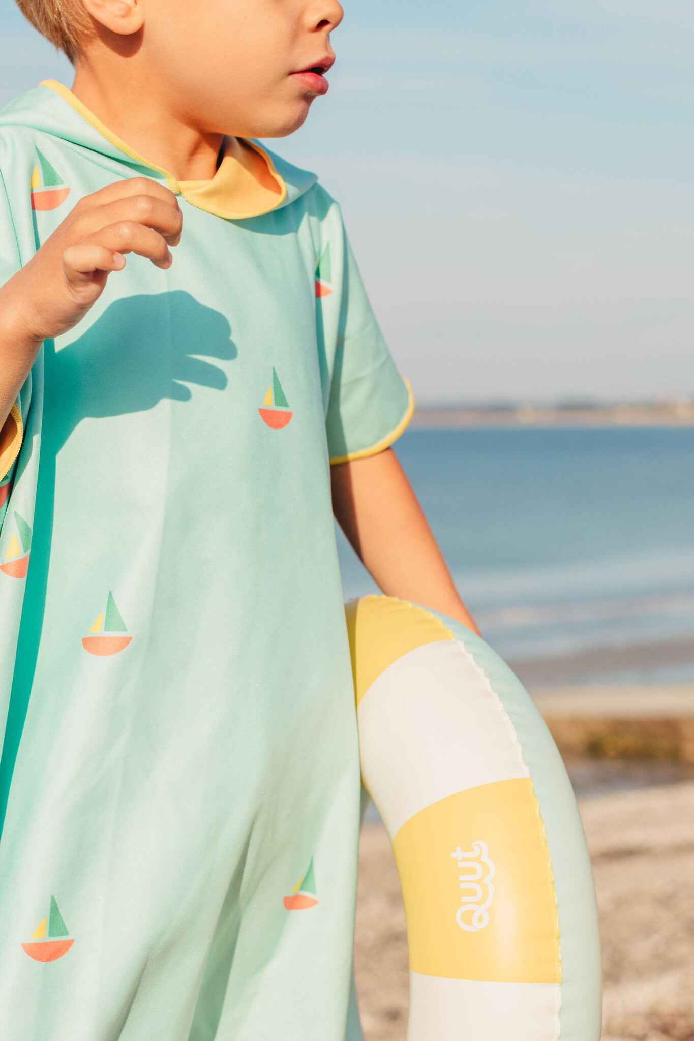 Quut | Poncho Banana Blue