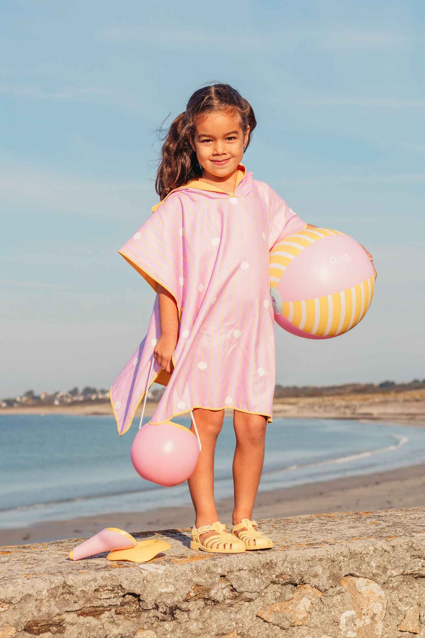 Quut | Poncho Banana Pink