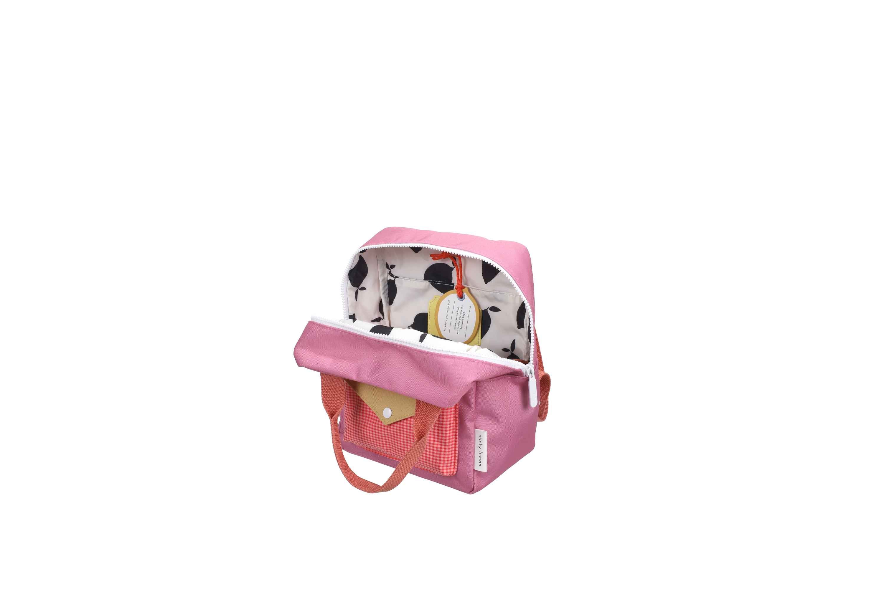 Sticky Lemon | backpack small lemon tree envelope rosebay pink