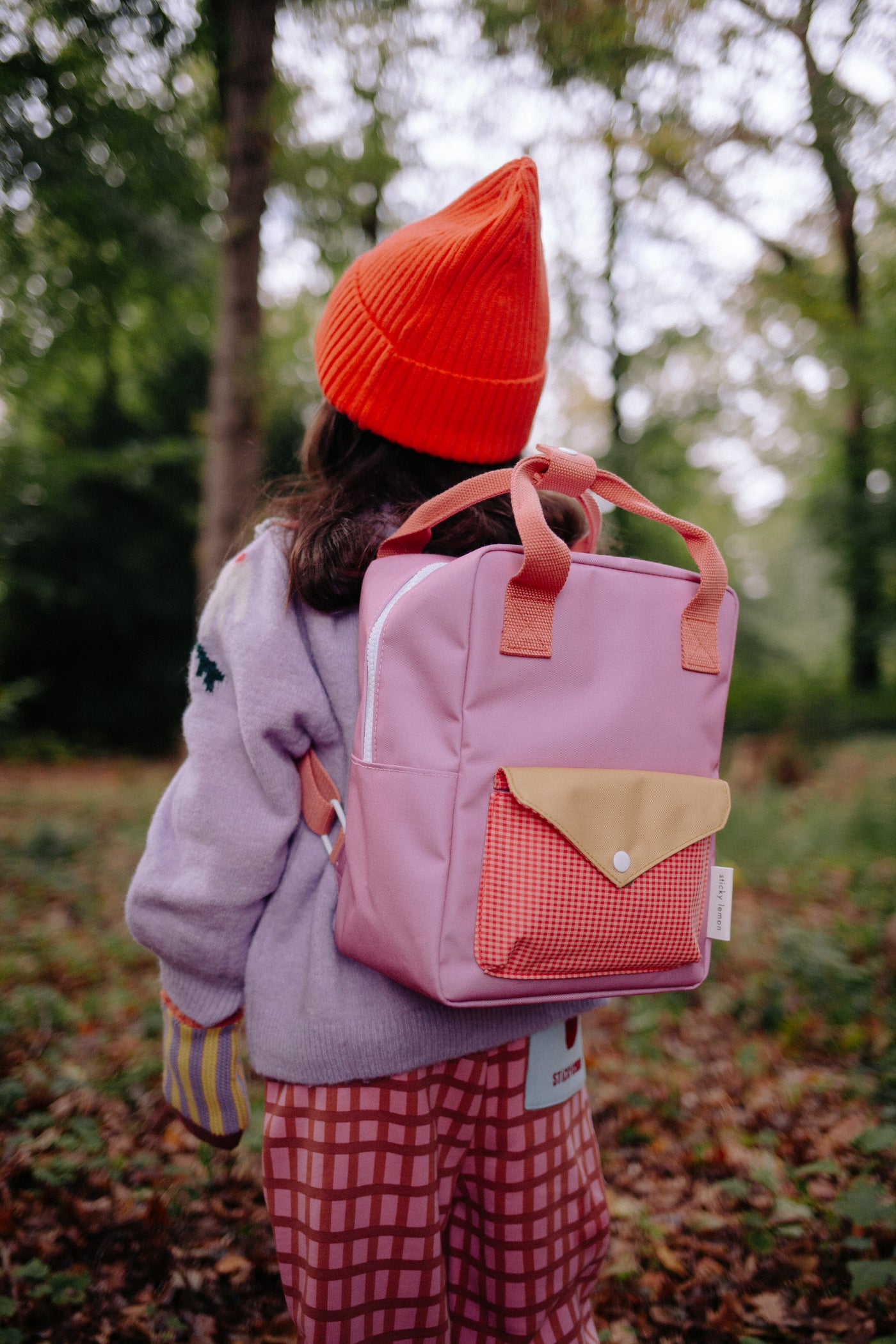 Sticky Lemon | backpack small lemon tree envelope rosebay pink