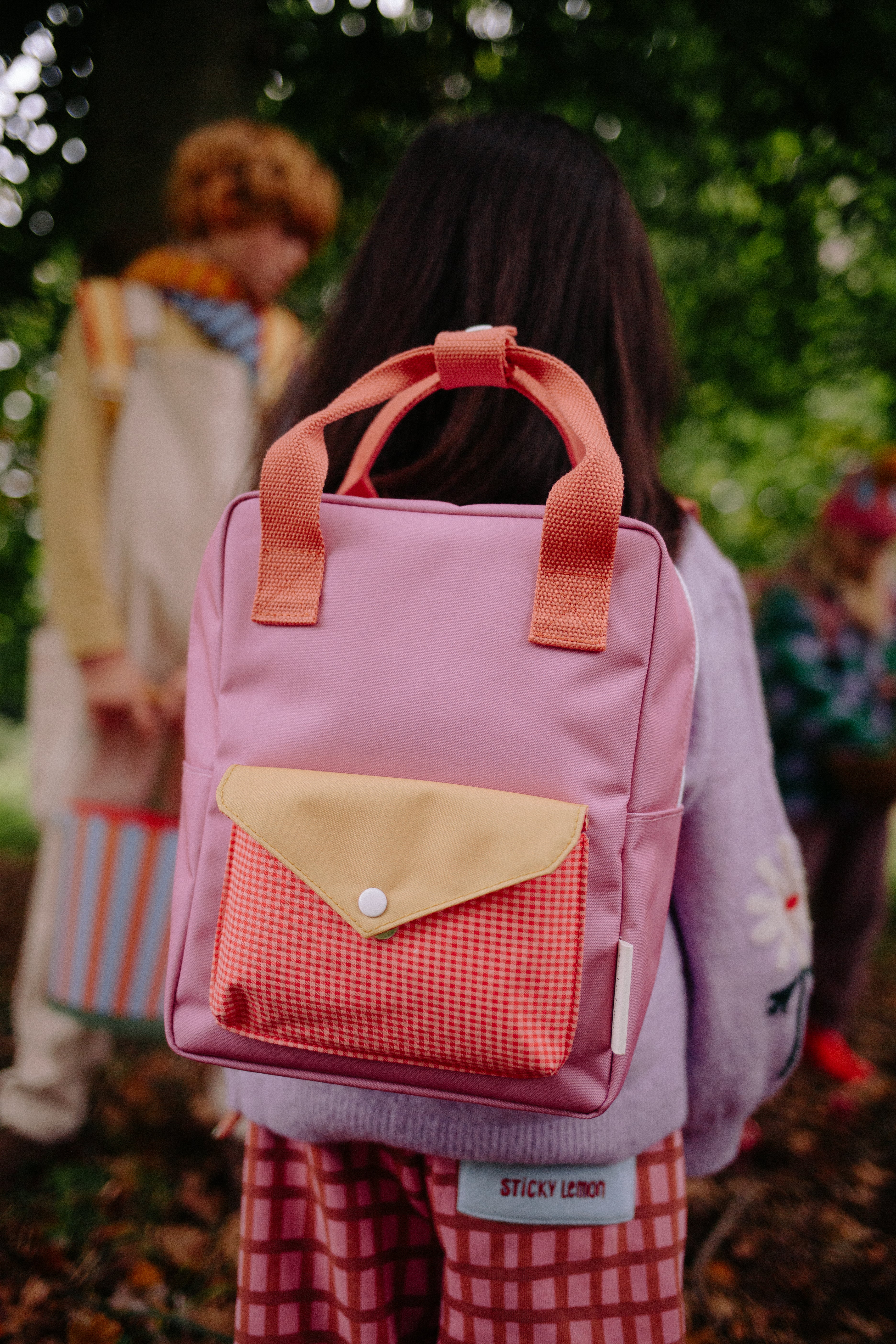 Sticky Lemon | backpack small lemon tree envelope rosebay pink