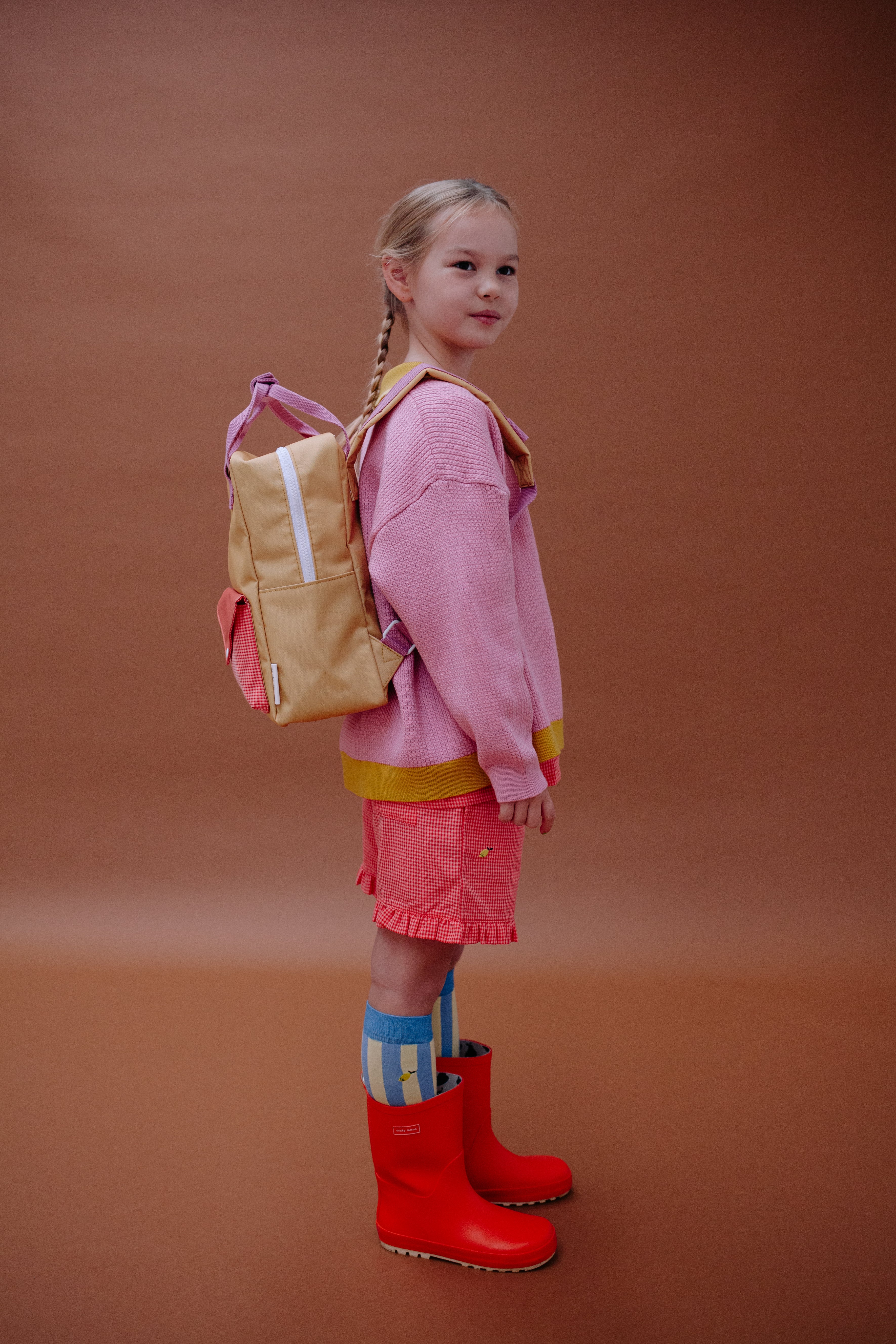 Sticky Lemon | backpack medium lemon tree envelope apple grub