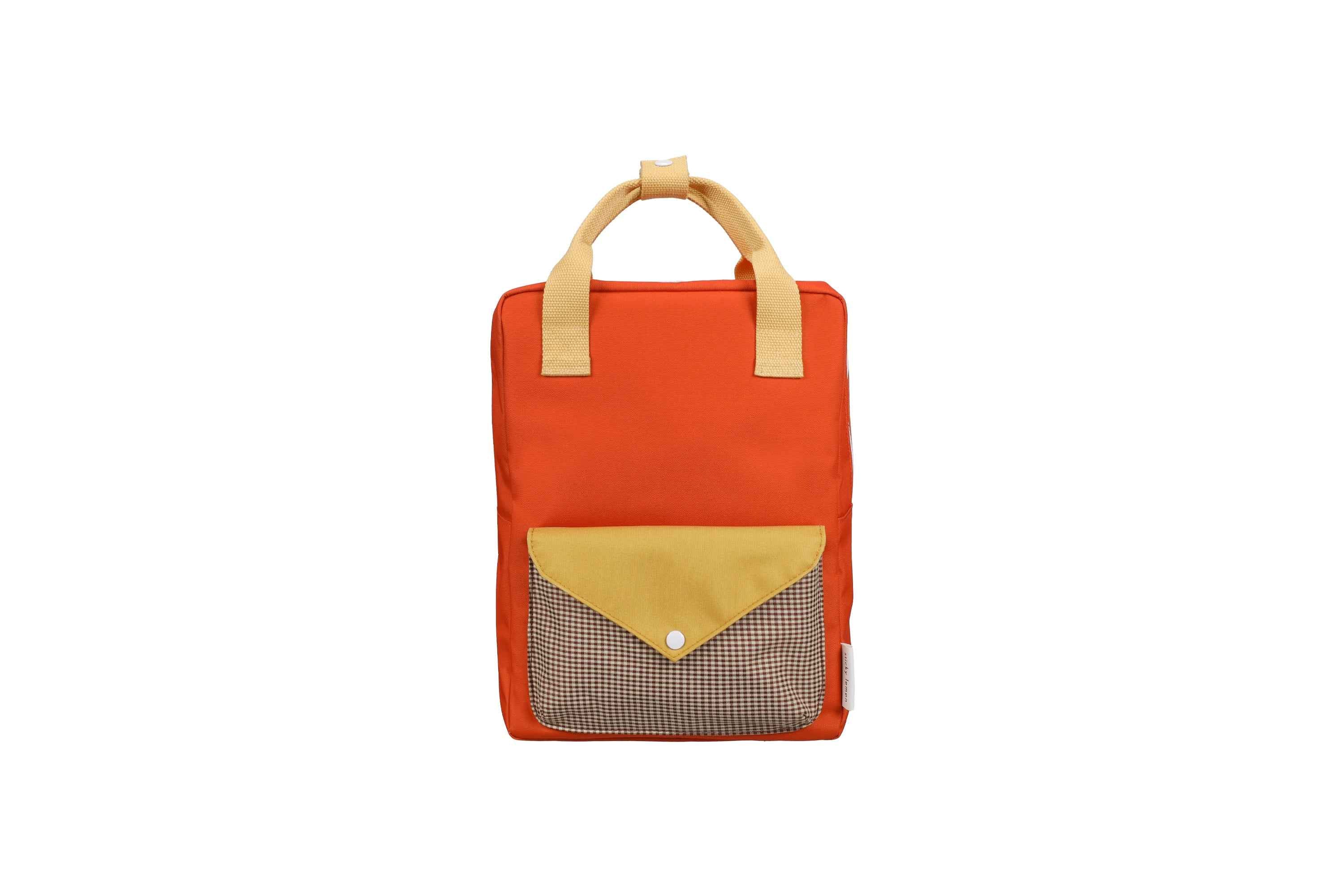 Sticky Lemon | backpack medium lemon tree envelope campfire orange