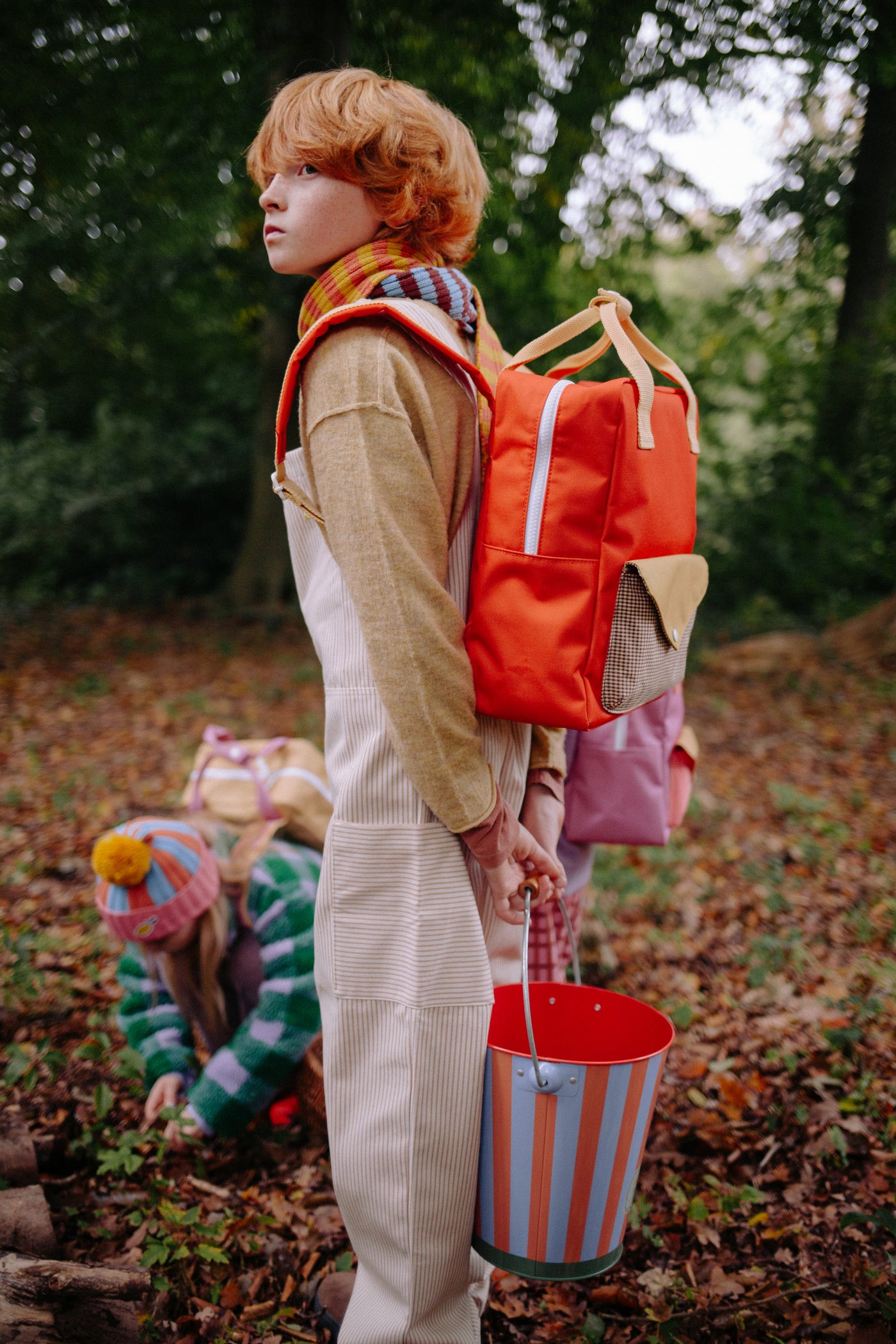 Sticky Lemon | backpack medium lemon tree envelope campfire orange