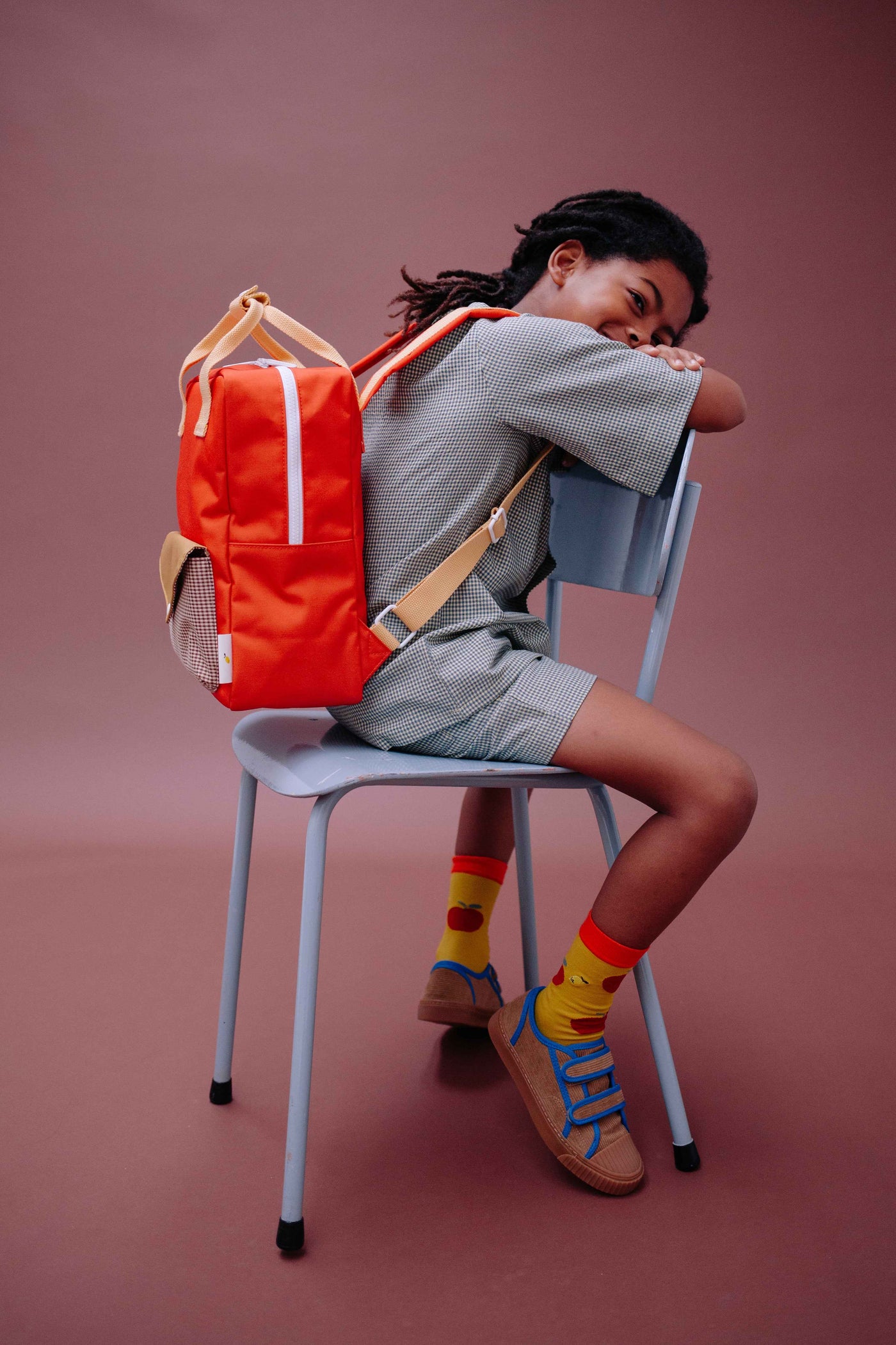 Sticky Lemon | backpack medium lemon tree envelope campfire orange
