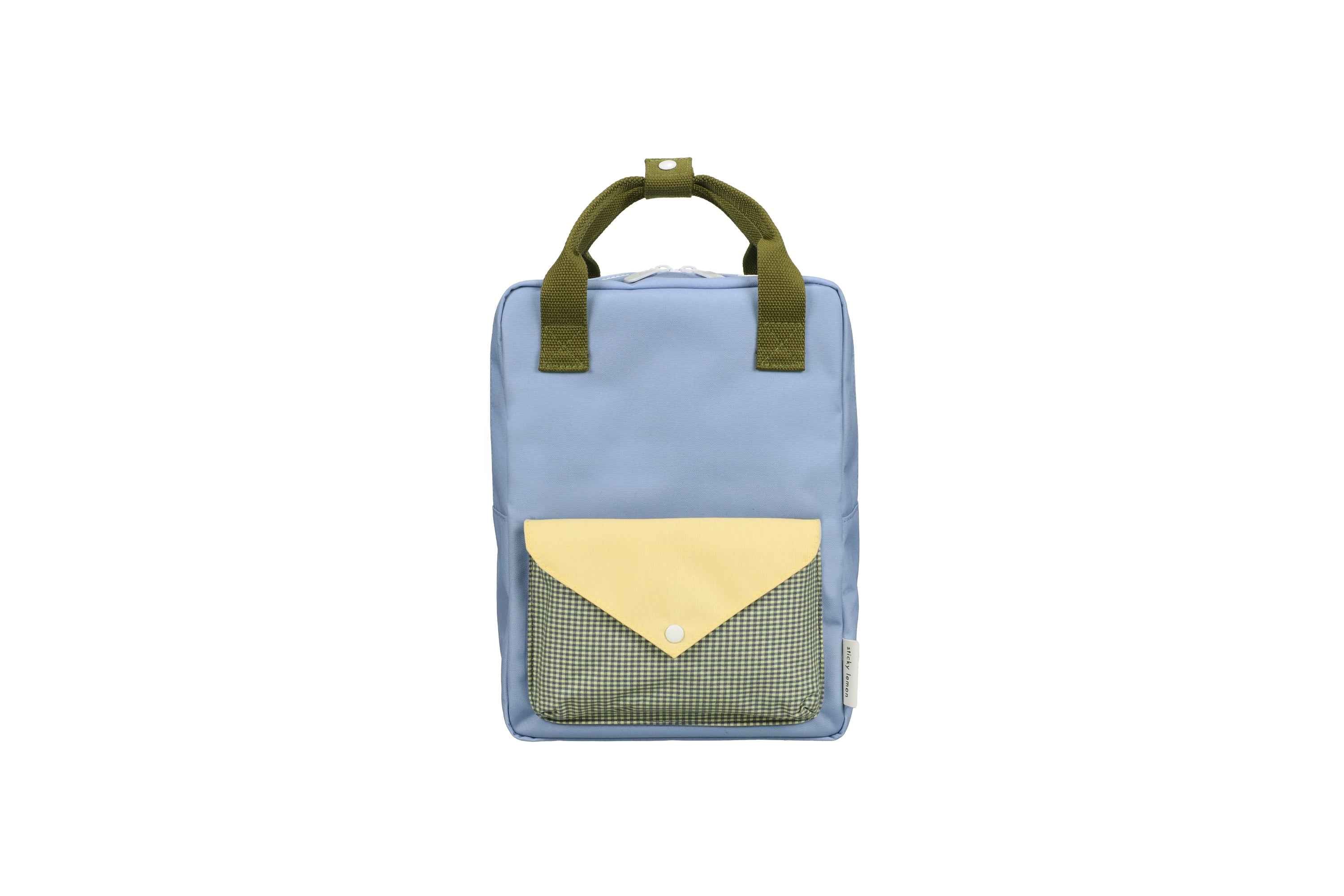 Sticky Lemon | backpack medium lemon tree envelope cloud blue