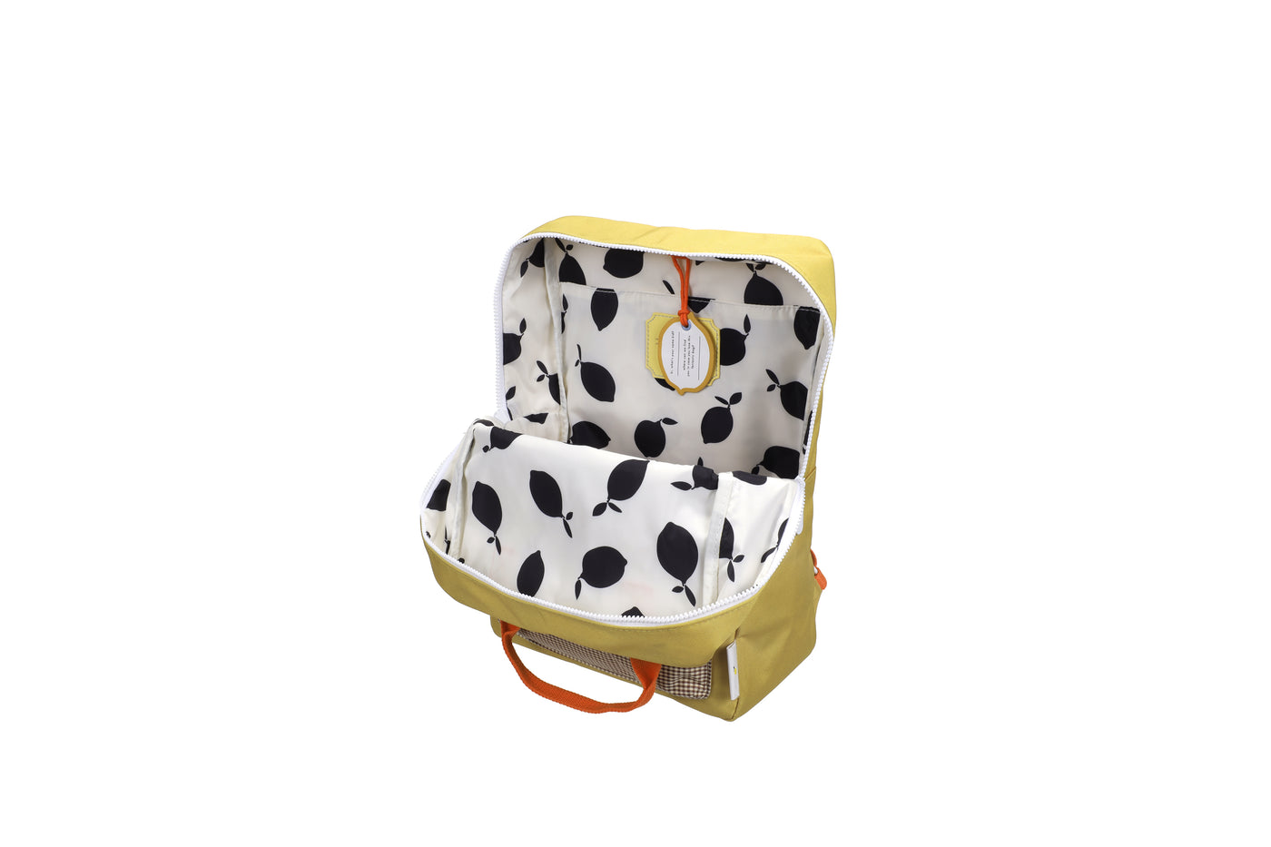 Sticky Lemon | backpack large lemon tree envelope bookworm green
