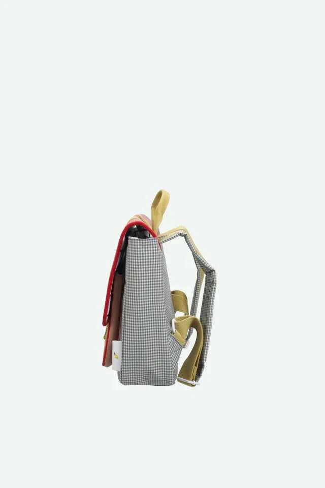 Sticky Lemon | Lemon Tree Book Bag | Gingham Midnight + Moon