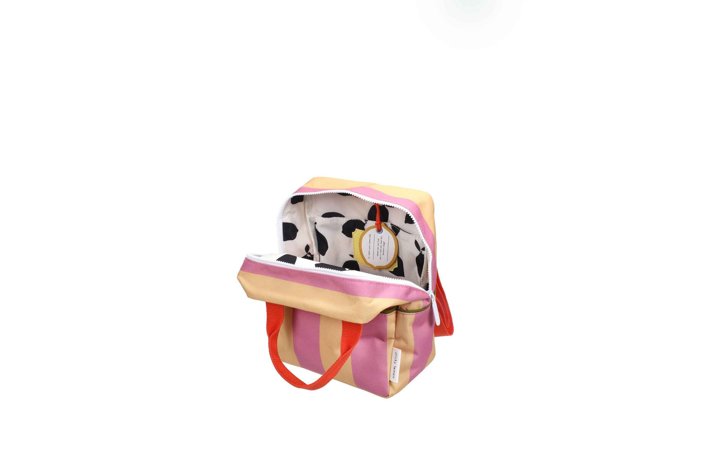 Sticky Lemon | backpack small stripes rosebay + apple grub
