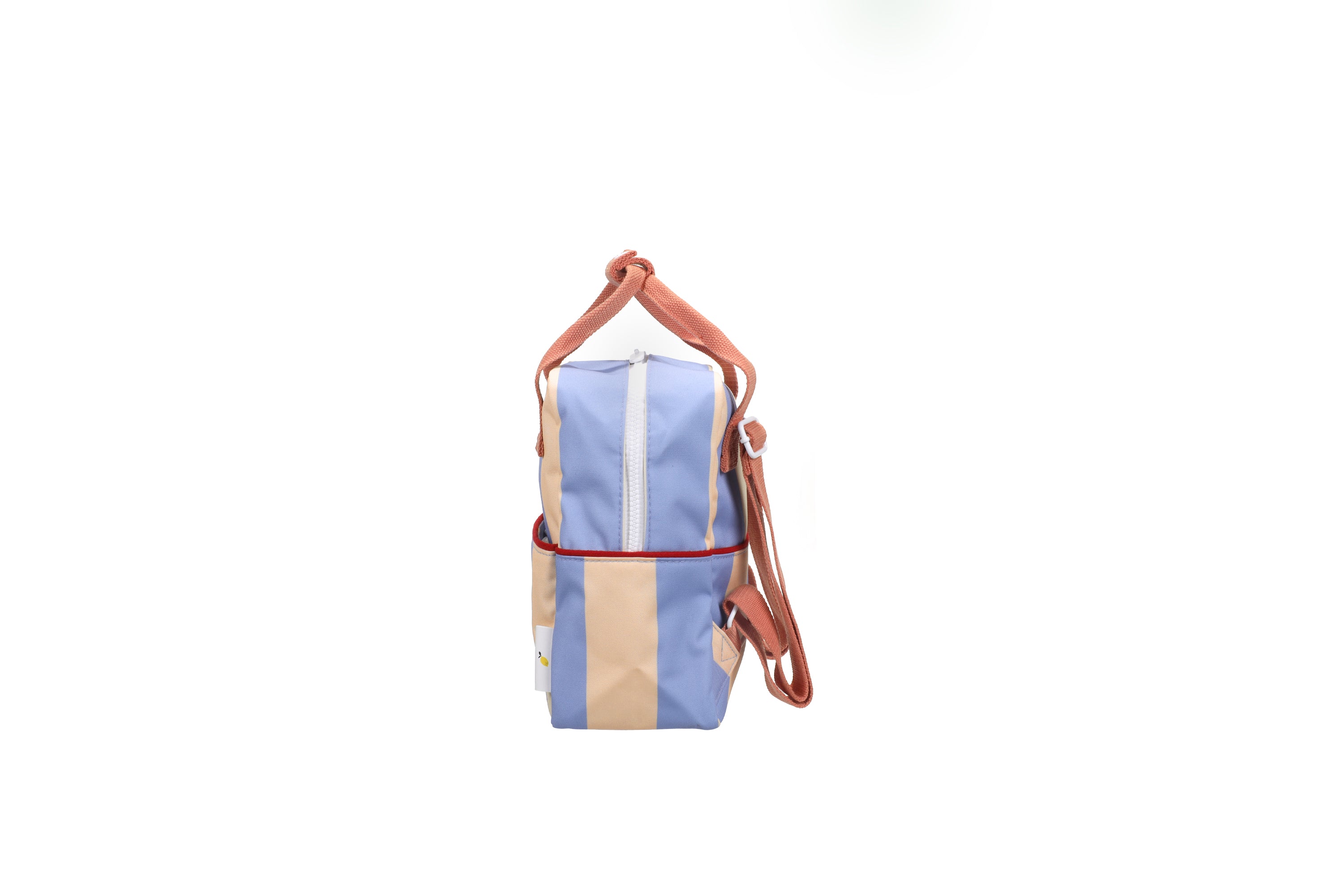 Sticky Lemon | backpack small lemon tree stripes cloud blue + twiggy beige