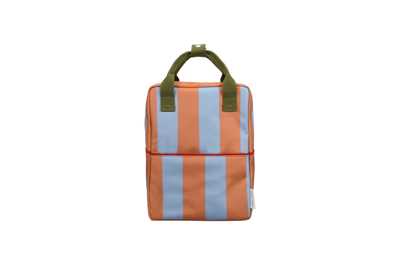 Sticky Lemon | backpack medium lemon tree stripes cloud blue + maple whirl