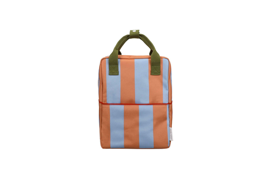 Sticky Lemon | backpack medium lemon tree stripes cloud blue + maple whirl