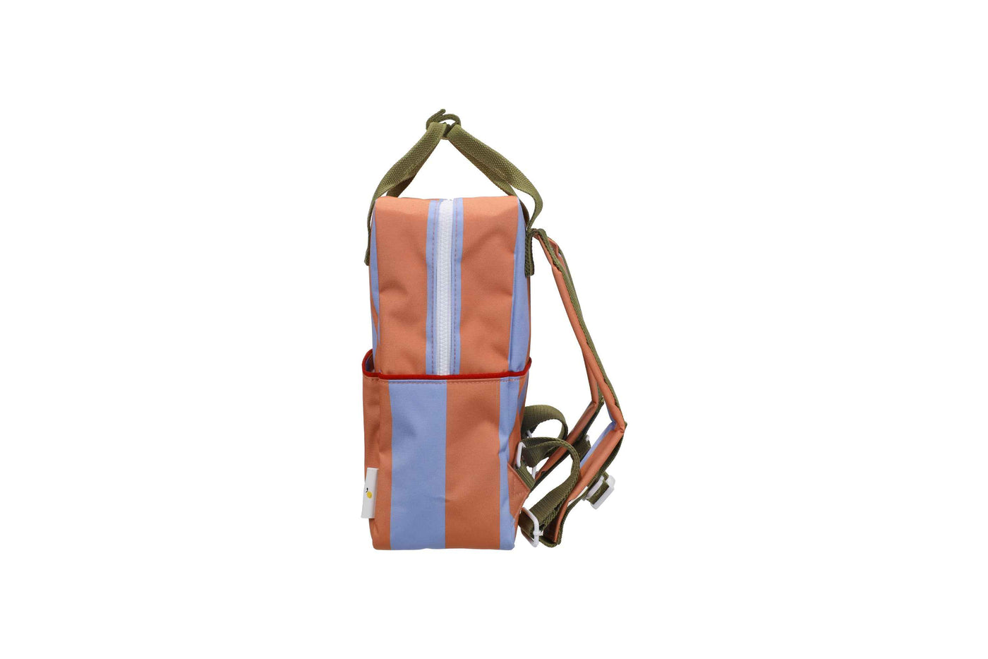 Sticky Lemon | backpack medium lemon tree stripes cloud blue + maple whirl