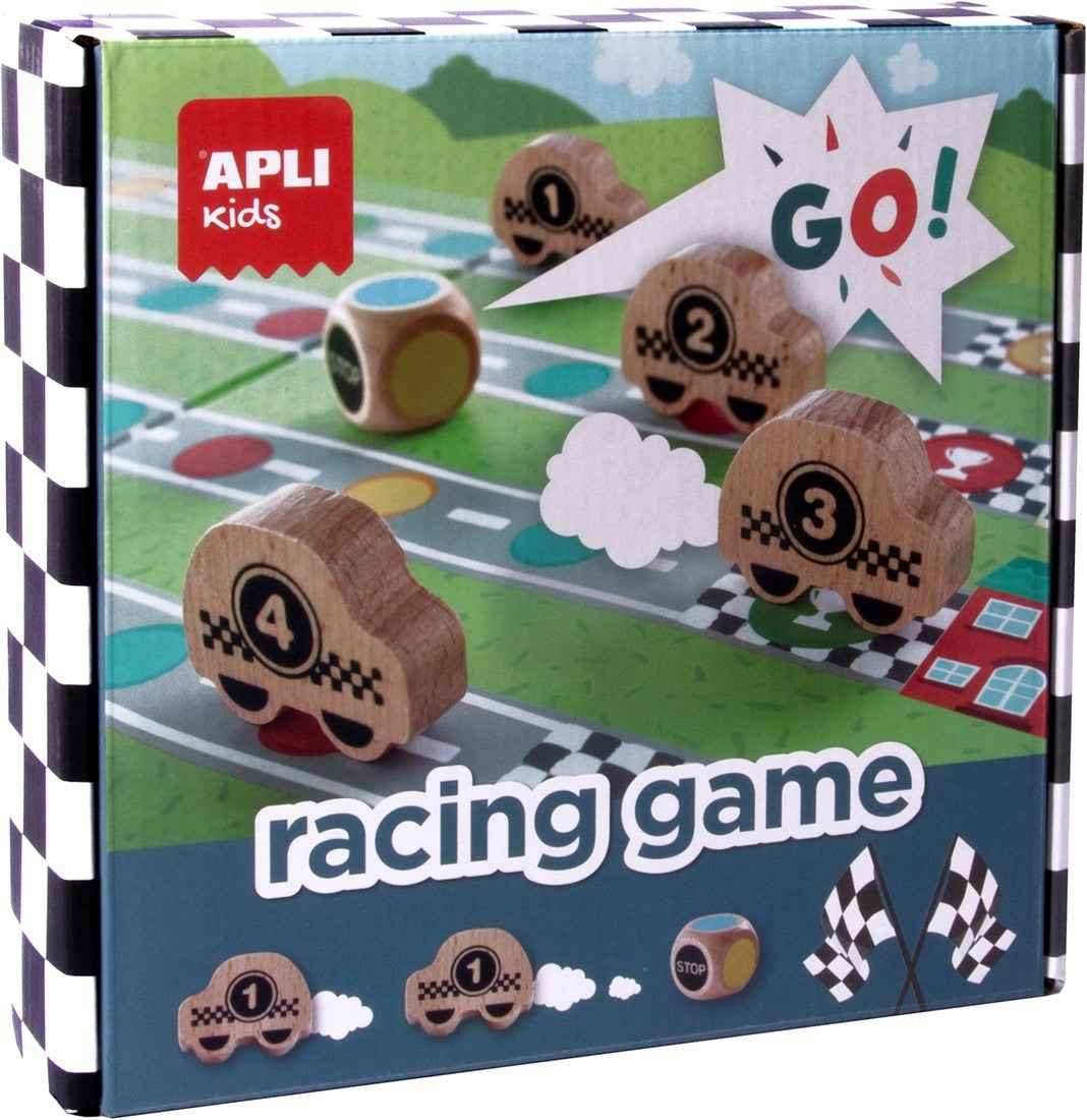 APLI | Race Spel Met Houten Autootjes