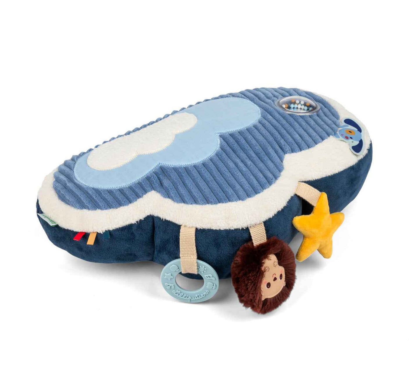 Lilliputiens | Jules Activity Cushion
