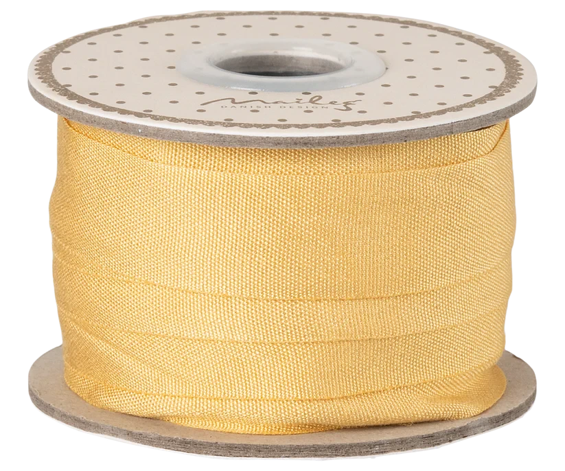 Maileg | Lint, W: 18 mm x L: 10 m - Yellow