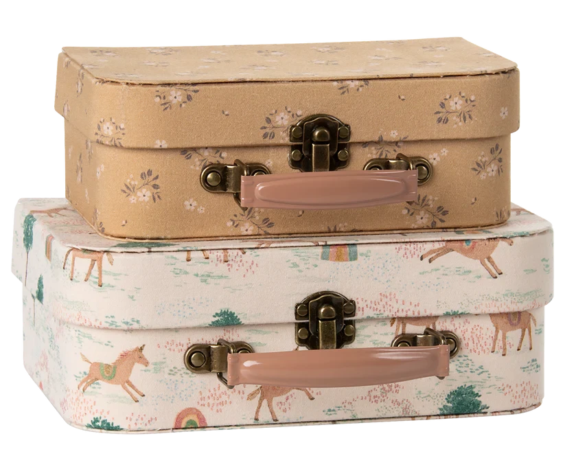 Maileg | Suitcase Set, 2 Pieces - Unicorn