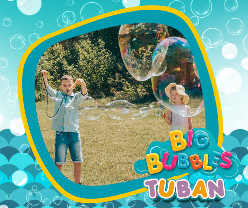 Tuban | Giant Bubble Set + 400 ml Yellow Bubble Solution