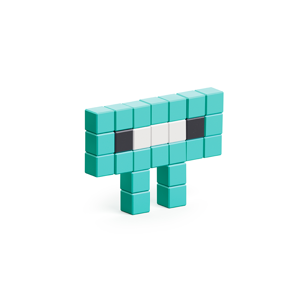 Pixio | Magnetische Blokken Story Series Mini Monsters Frogz 25 Stuks