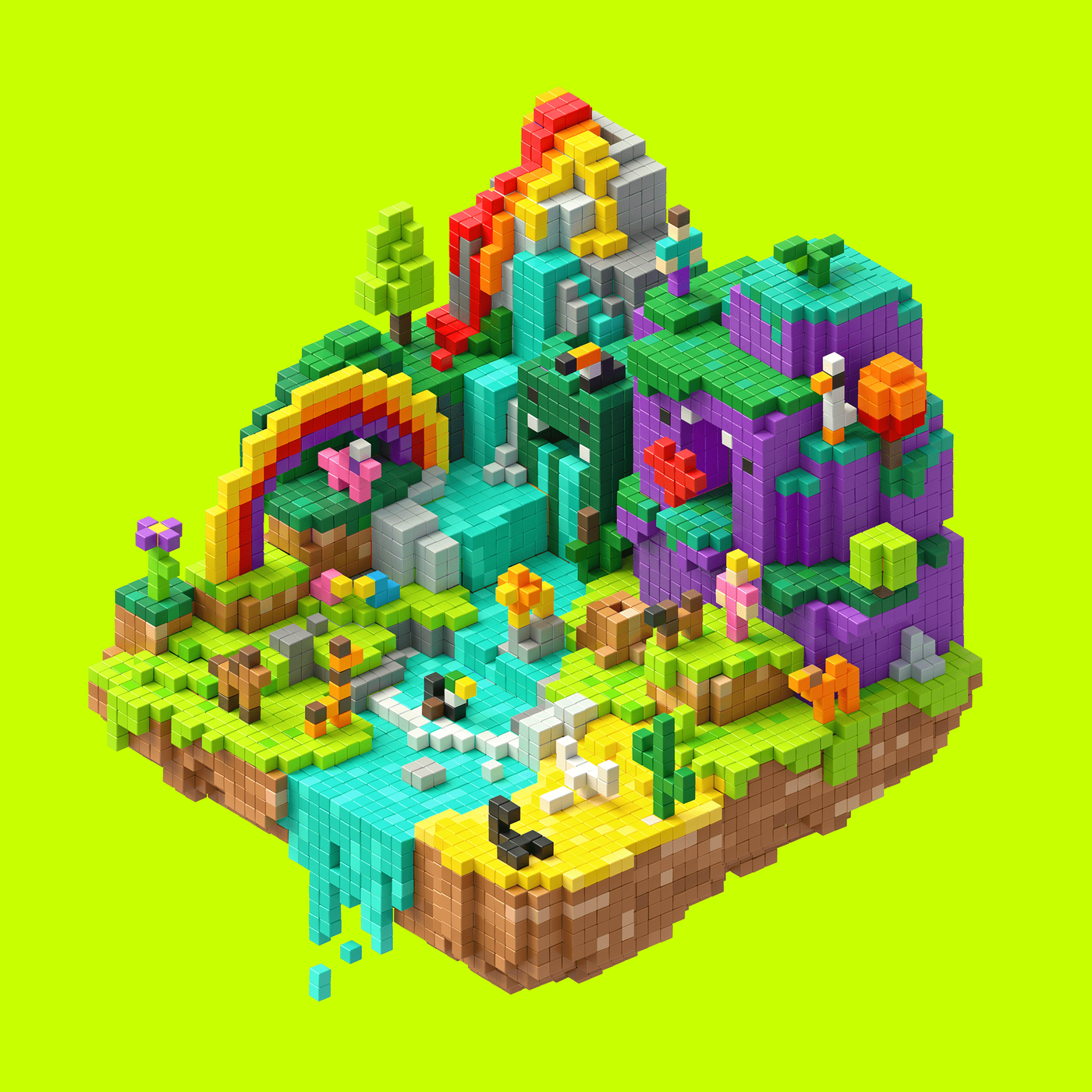 Pixio | Magnetische Blokken Surprise Series Surprise 1-16 Creatures 8-11 Stuks