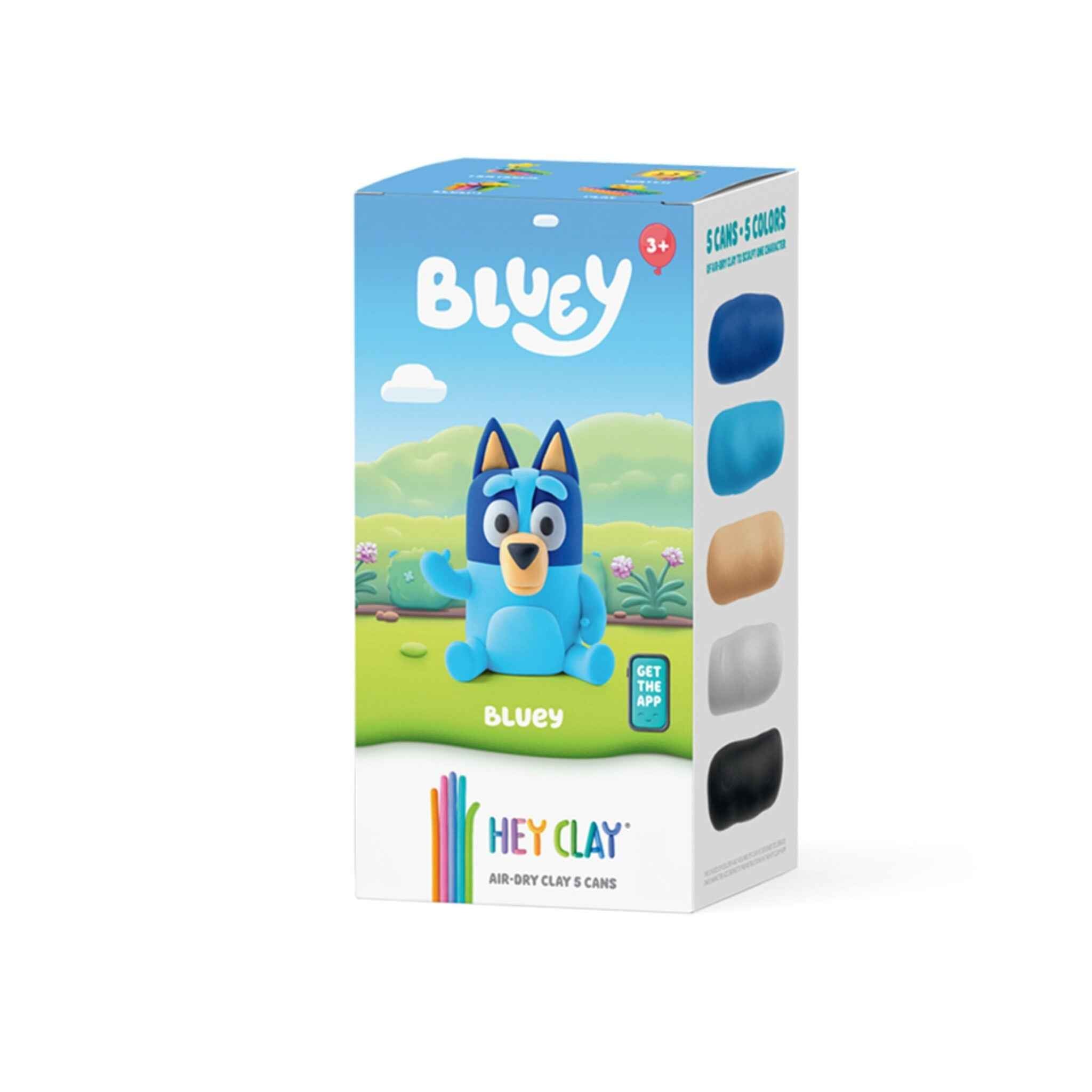 Hey Clay | Modelling Clay Bluey & Friends - Blue