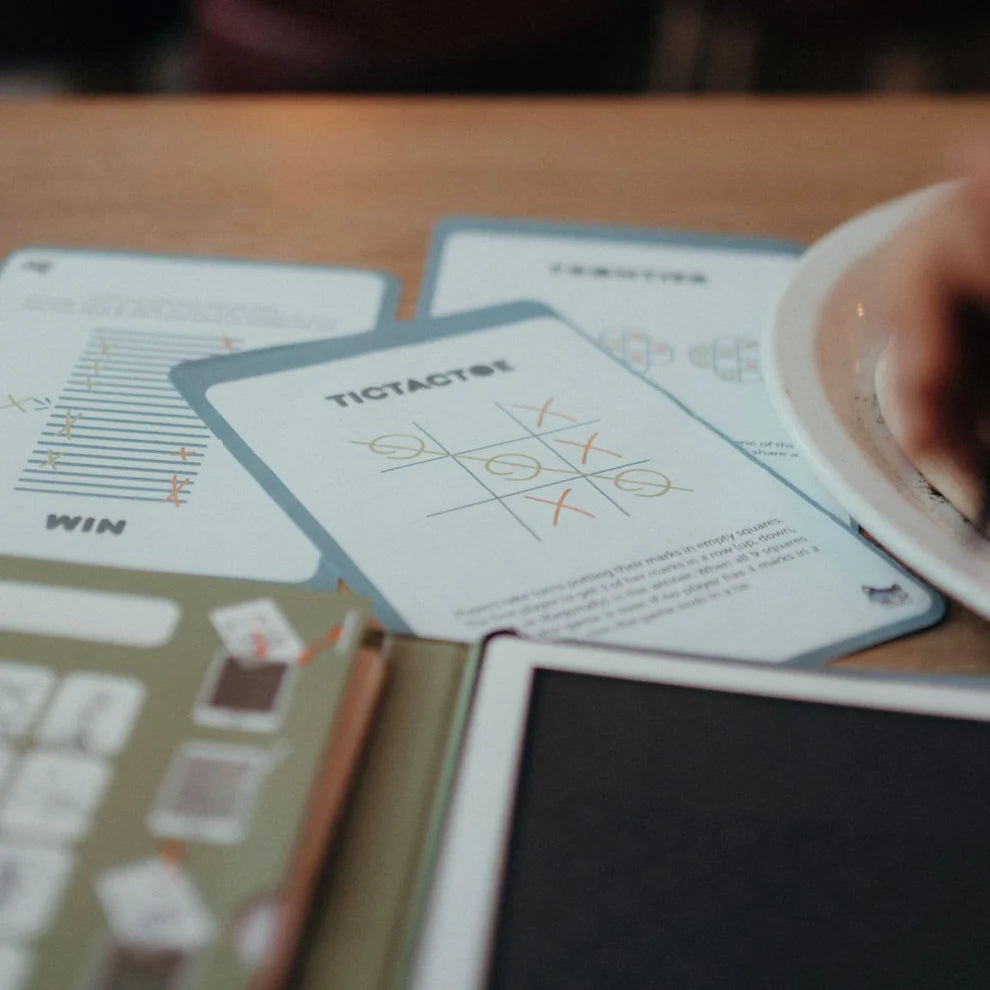 Kidywolf | Refill Kidydraw - Mini  Extra kaarten Met Het Thema Spelletjes en Onderwijs