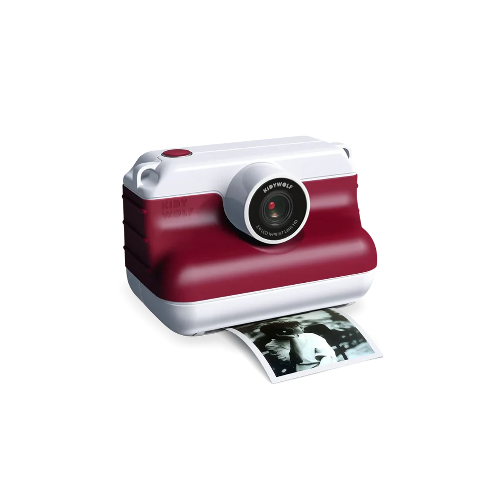 Kidywolf | K-Print Camera with Thermal Printer Bordeaux